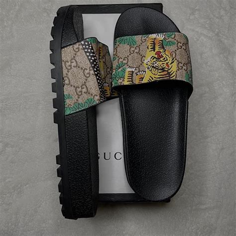 gucci bengal slides ebay|Gucci Bengal Tiger Slides Size 10.5 .